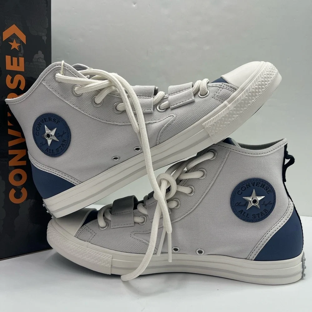 Converse Men’s High-T CTAS HI BARELY GREY/DARK WATERS NARUTO SHIPPUDEN Sneakers